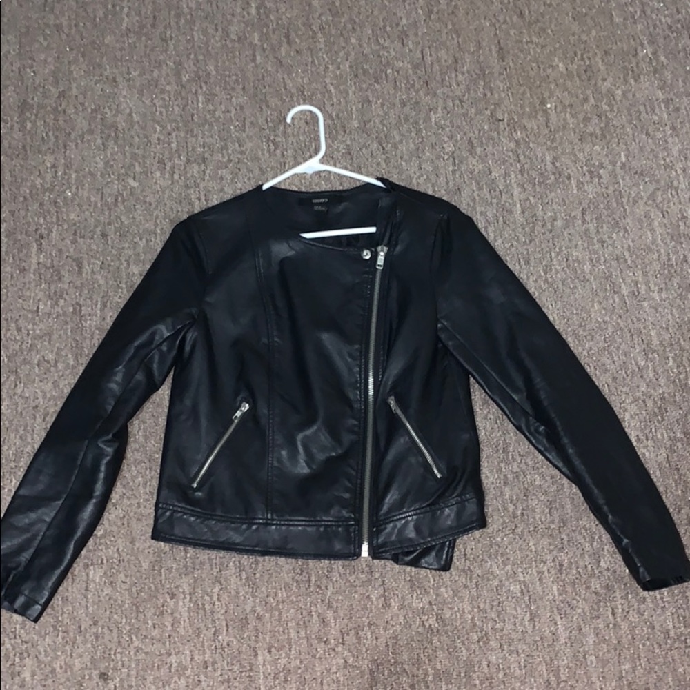Black biker jacket